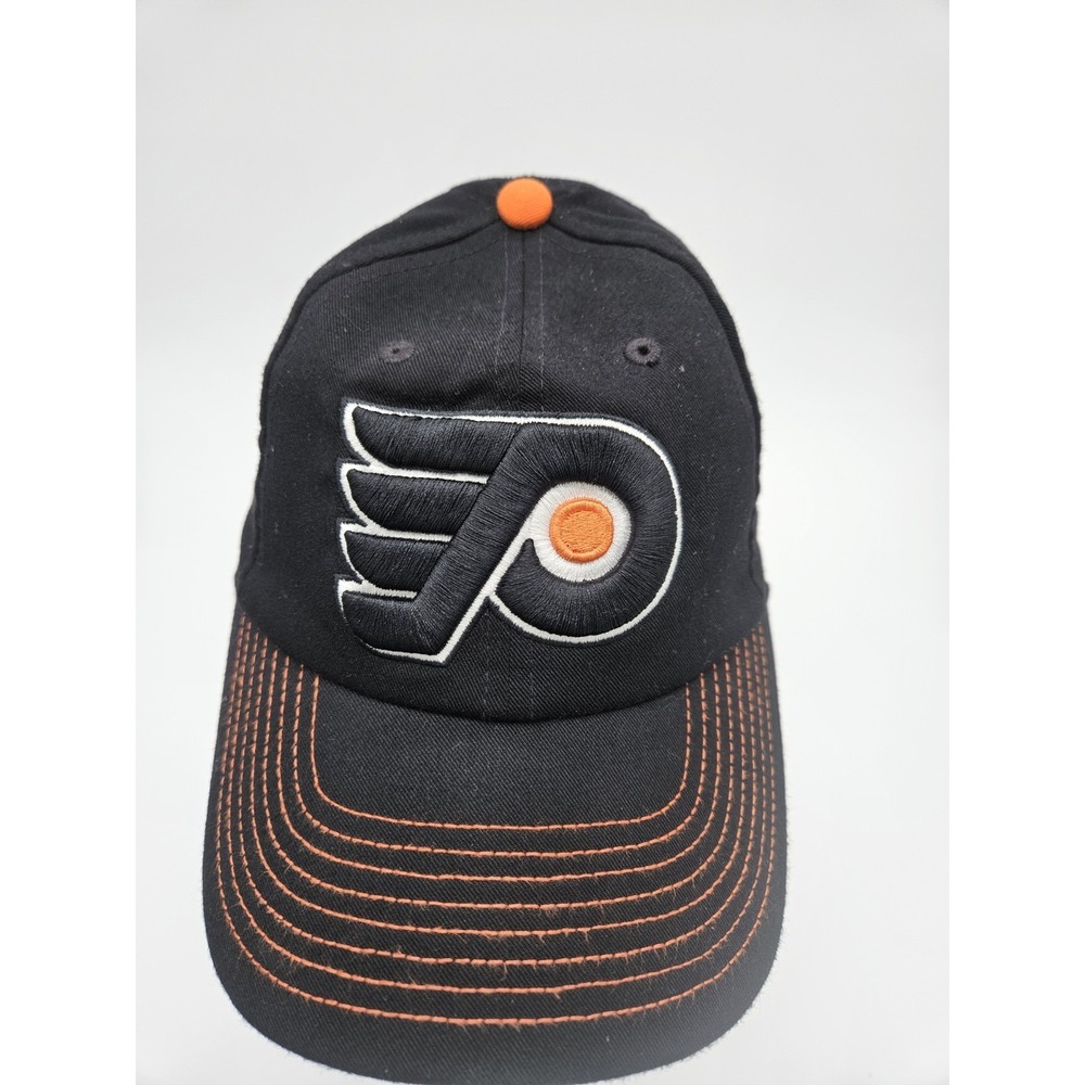 Fanatics Philadelphia Flyers Official NHL Hat Adjustable Raised Embroidered Logo